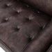 Modway Valour Mid-Century Modern Leather Sofa