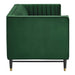 Modway Devote Channel Tufted Modern Velvet Loveseat