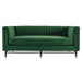 Modway Devote Channel Tufted Modern Velvet Loveseat