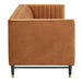 Modway Devote Channel Tufted Modern Velvet Sofa