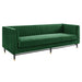 Modway Devote Channel Tufted Modern Velvet Sofa