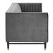 Modway Devote Channel Tufted Modern Velvet Sofa