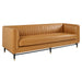 Modway Devote Channel Tufted Vegan Leather Sofa