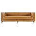 Modway Devote Channel Tufted Vegan Leather Sofa