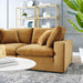 Modway Commix Mid-Century Modern Velvet Loveseat