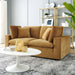 Modway Commix Mid-Century Modern Velvet Loveseat