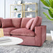 Modway Commix Mid-Century Modern Velvet Loveseat