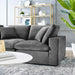 Modway Commix Mid-Century Modern Velvet Loveseat