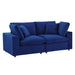 Modway Commix Mid-Century Modern Velvet Loveseat