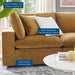 Modway Commix Down-Filled Velvet 4-Piece Sectional Sofa