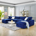 Modway Commix  Velvet 6-Piece Sectional Sofa