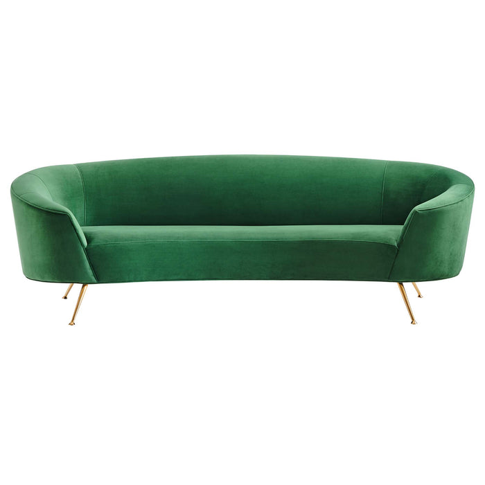 Modway Marchesa Upholstered Modern Velvet Sofa