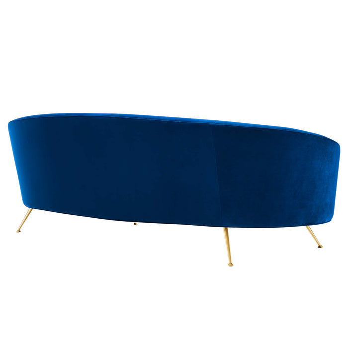 Modway Marchesa Upholstered Modern Velvet Sofa