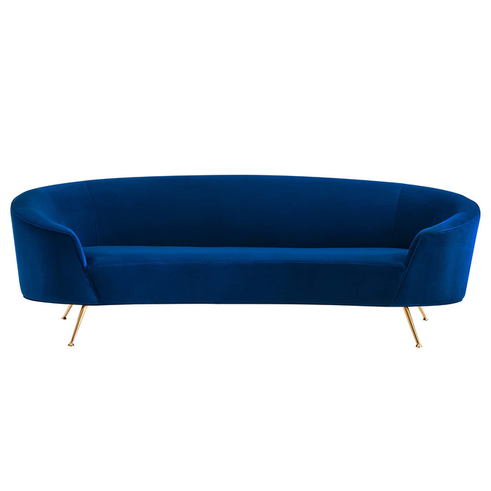 Modway Marchesa Upholstered Modern Velvet Sofa