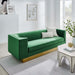 Modway Eminence Upholstered Modern Velvet Sofa