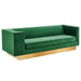 Modway Eminence Upholstered Modern Velvet Sofa