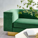 Modway Eminence Upholstered Modern Velvet Sofa