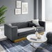 Modway Eminence Upholstered Modern Velvet Sofa