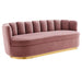 Modway Victoria Channel Tufted Performance Velvet Sofa