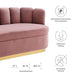 Modway Victoria Channel Tufted Performance Velvet Sofa