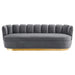 Modway Victoria Channel Tufted Performance Velvet Sofa