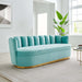 Modway Victoria Channel Tufted Performance Velvet Sofa