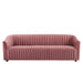 Modway Announce Modern Velvet Channel Tufted Sofa