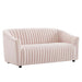 Modway Announce Velvet Channel Tufted Loveseat