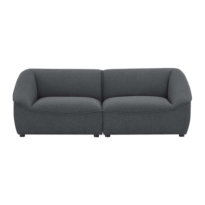 Modway Comprise Upholstered 2-Piece Loveseat