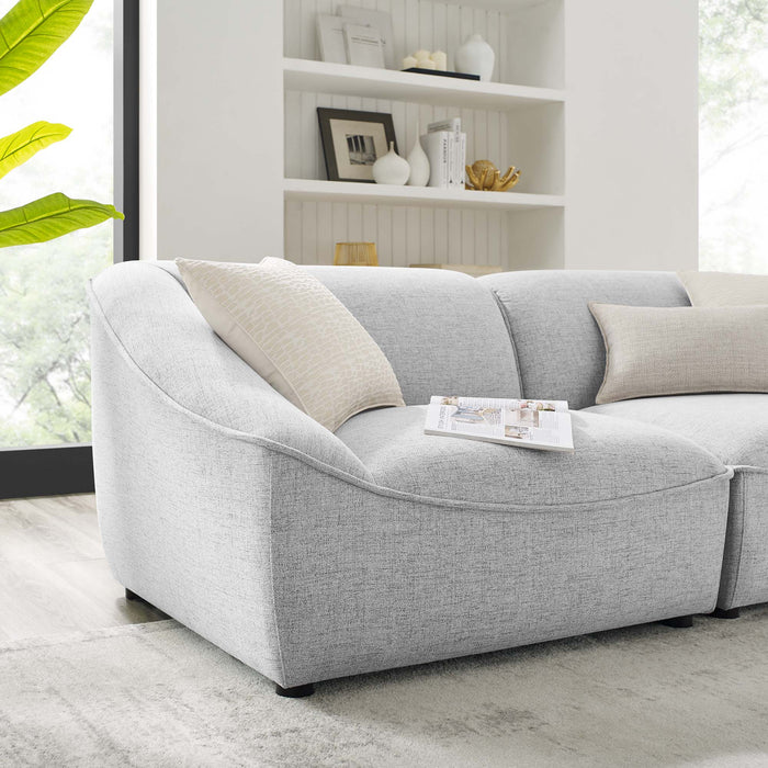 Modway Comprise Upholstered 2-Piece Loveseat