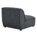 Modway Comprise 3-Piece Upholstered Fabric Sofa