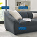 Modway Comprise 3-Piece Upholstered Fabric Sofa