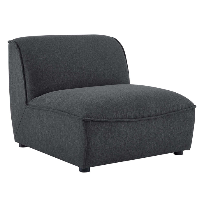 Modway Comprise 3-Piece Upholstered Fabric Sofa