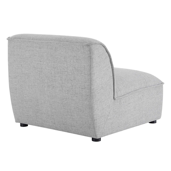 Modway Comprise 3-Piece Upholstered Fabric Sofa