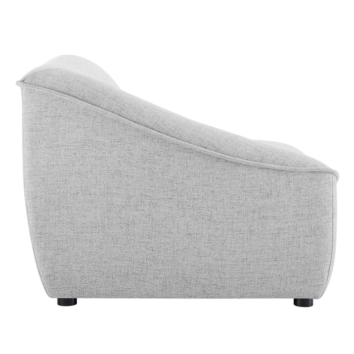 Modway Comprise 3-Piece Upholstered Fabric Sofa