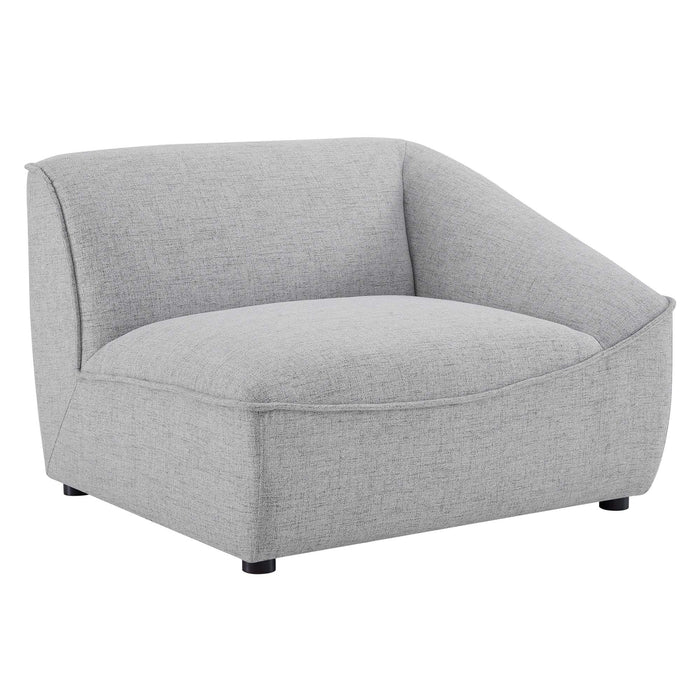 Modway Comprise 3-Piece Upholstered Fabric Sofa