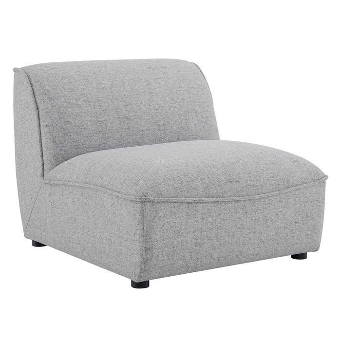 Modway Comprise 3-Piece Upholstered Fabric Sofa