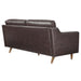 Modway Impart Genuine Mid-Century Modern Leather Sofa