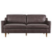 Modway Impart Genuine Mid-Century Modern Leather Sofa