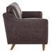 Modway  Impart Genuine Modern Leather Loveseat