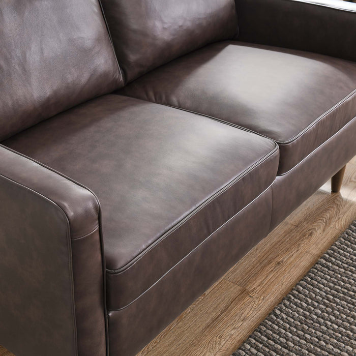 Modway  Impart Genuine Modern Leather Loveseat