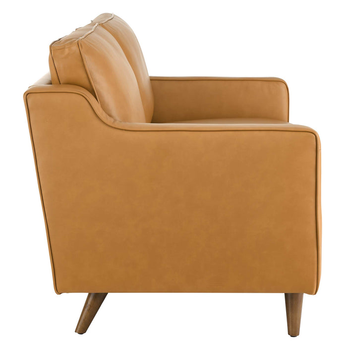 Modway  Impart Genuine Modern Leather Loveseat