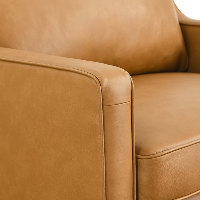 Modway Impart Genuine Leather Accent Armchair