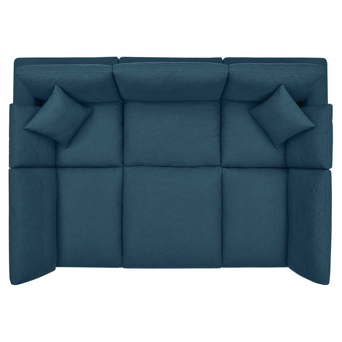 Modway Commix Down Filled Overstuffed 6-Piece Sectional Sofa