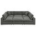 Modway Commix Down Filled Overstuffed 6-Piece Sectional Sofa