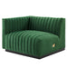 Modway Conjure Channel Tufted Velvet Loveseat