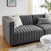 Modway Conjure Channel Tufted Velvet Loveseat