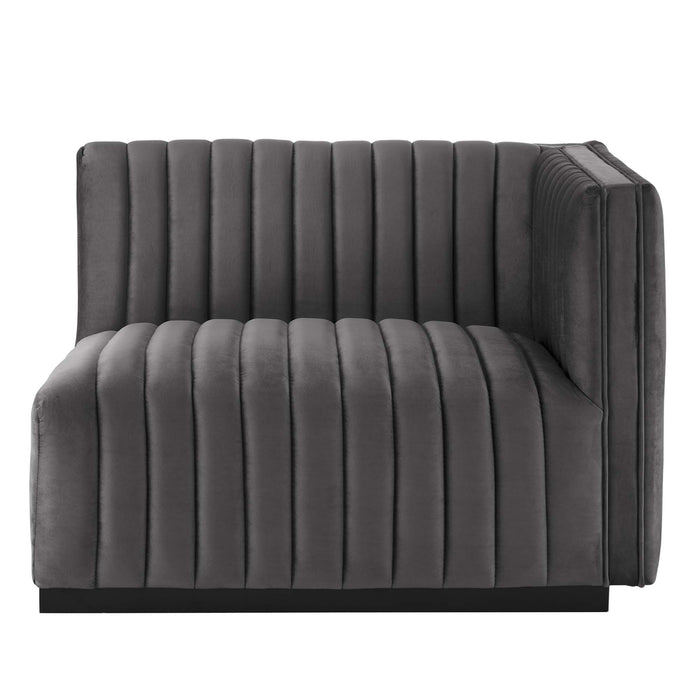 Modway Conjure Channel Tufted Velvet Loveseat