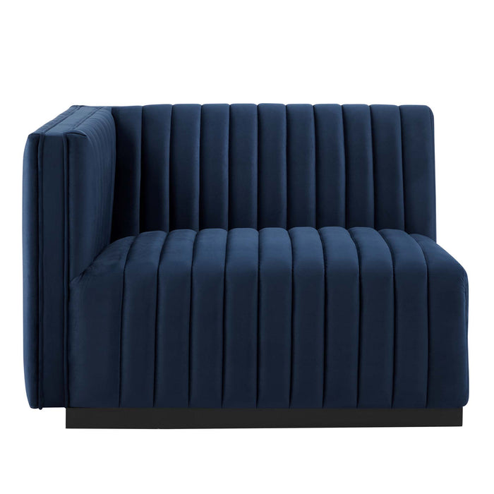 Modway Conjure Channel Tufted Velvet Loveseat