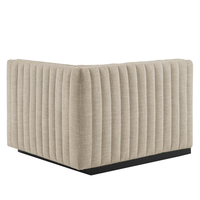 Modway Conjure Channel Tufted Upholstered Fabric Sofa